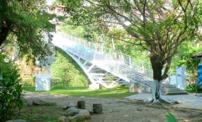 Pedestrian Bridge at Rio Cuale