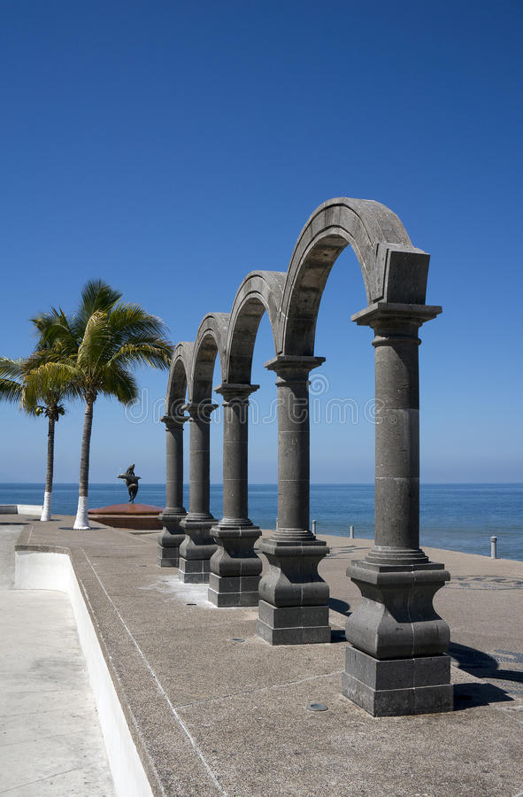 The Malecon Arches, Downtown Puerto Vallarta